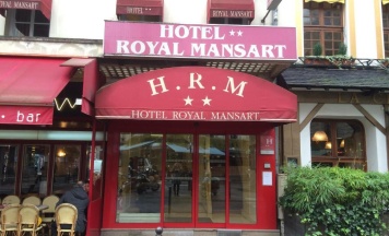 Двухместный номер 2 отдельные кровати в Hotel Royal Mansart