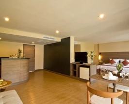 Двухместный полулюкс двуспальная кровать в Green Park Resort