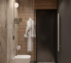 Коттедж VIP с балконом в Плавное течение