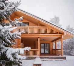 Шале с русской баней в Экоранчо