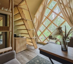 Двухместный домик Душица 2 отдельные кровати в Сарай Сараев