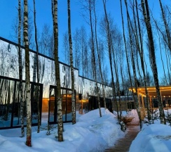 Приватный дом с 2 спальнями, беседкой и мангалом в Мы дома-Зеркальный лес