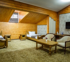 Двухместный номер Deluxe с красивым видом из окна 2 отдельные кровати в Chalet