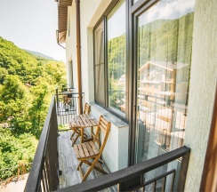 Супериор с балконом и видом на заповедник в Hills Polyana hotel&SPA