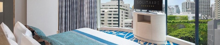 Двухместный номер Grand Deluxe Pool 2 отдельные кровати в Solitaire Bangkok Sukhumvit 11