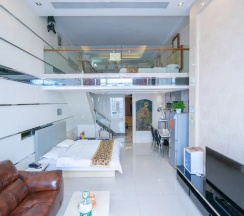 Двухместный люкс Luxury с 3 комнатами (двуспальная кровать) в Louidon Mega Duplex Apartment - Beijing Rd