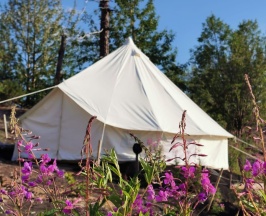 2-местный белл-тент (без окна) в Толбачик Кэмп