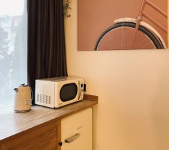 Двухместный люкс Comfort с видом на город (двуспальная кровать) в Loft