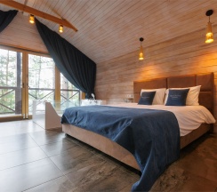 Вилла с 1 спальней и джакузи с видом на озеро в Пасторское озеро