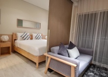 Двухместный номер Deluxe с видом на море двуспальная кровать в Veranda Residence Pattaya By Sea