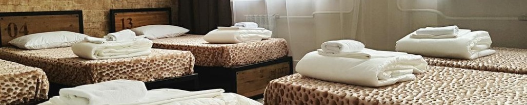 Кровать в 7-местном номере (удобства общие) в Loft