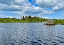 Дом с сауной в Chuchemlya eco village