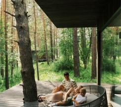 "Воздух" панорамная парящая вилла в Берель