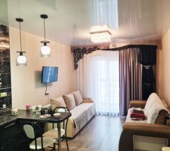 1-комнатные апартаменты студия в Апартаменты Новосибирска