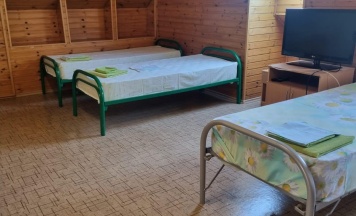 Номер эконом с 4 односпальными кроватями в Семейный