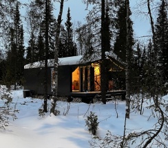 Шале улучшенное с 1 двуспальной кроватью в Ellwood Eco Village