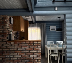 Коттедж премиум, 81 м² в Нерейский