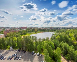 Двухместный номер с двуспальной кроватью в Карелия