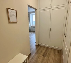 Двухместные апартаменты c 1 комнатой (двуспальная кровать) в Квартира с Видом на Волгу
