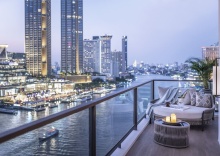 Люкс с балконом в Mandarin Oriental, Bangkok