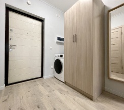 180, Евро-двухкомнатные апартаменты в ЖК "LIKE" (Метро Площадь Мужества, 10 минут пешком) в Rauktis apartments