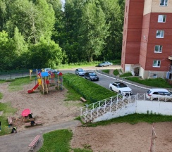 Апартаменты c 1 комнатой с балконом в Пристань