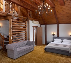 Номер Семейный двухуровневый корпус "Усадьба" в Горячие ключи