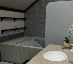 Номер люкс премиум с 2 двуспальными кроватями в Адам