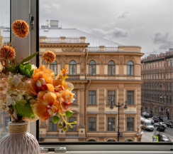 НЕВСКИЙ 78 - Трехкомнатные апартаменты с видом на Невский проспект, 59м2 в SOLO Апарт Центр