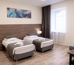 Двухместный номер Комфорт 2 отдельные кровати в Обуховский