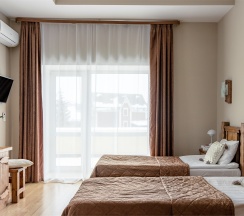 Улучшенный номер с 2 раздельными кроватями в Номера в Пушкине