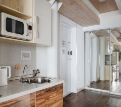 Sea view apartments - Family suite (Ванна с панорамным видом на море и камин. Размещение до 5 гостей), Станюковича 48/5 в Vvo apartments group