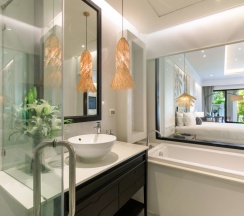 Двухместный клубный номер Garden Terrace двуспальная кровать в Отель Outrigger Koh Samui Beach Resort