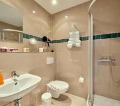 Одноместный номер Comfort с видом на внутренний двор в Hotel Zur Alten Stadtkellerei Leipzig