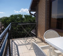 Двухместный номер с 1 кроватью или с 2 отдельными кроватями и с балконом в Deluxe