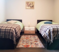 №8 Стандартный номер с 2 односпальными кроватями в Eva Apartments