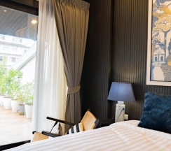 Студия с балконом в Baan 125 Stay