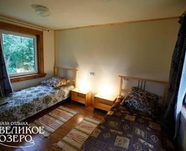 Двухместный летний домик + (удобства вне коттеджа) в Великое озеро