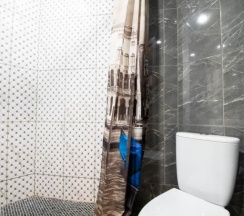 Апартаменты c 1 комнатой с красивым видом из окна в Прометей