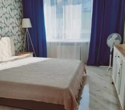 Двухместные апартаменты с балконом (двуспальная кровать) в Квартира на улице Лазаревской дом 11/5, кв.20