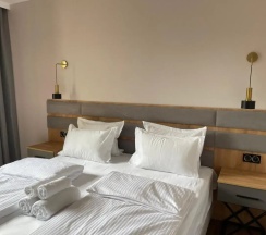 Двухместный номер Comfort c 1 комнатой с балконом и с видом на парк (двуспальная кровать) в Charlet Monte