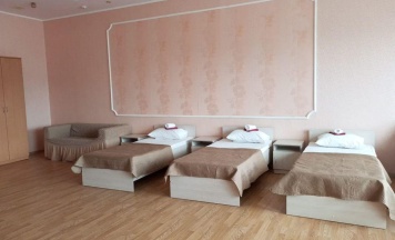Кровать в 5-местном общем номере в Smart Hotel KDO Орел