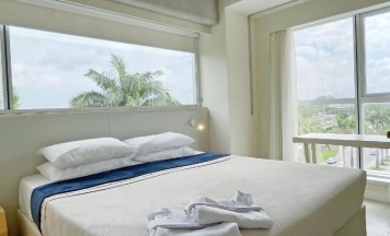 Двухместный номер Deluxe двуспальная кровать в Ribalta Hotel Barra da Tijuca by Atlantica