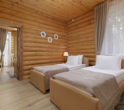 Стандарт однокомнатный двухместный с двумя раздельными кроватями Сосновый корпус в Тетьково