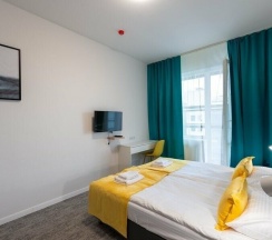 Студия без кухни с балконом 5.1 в Nv Hotel