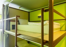 Кровать в общем номере в Siamaze Hostel