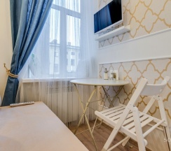 Двухуровневая студия стандарт двухместная в Sokroma Фонтанный дом