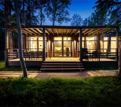 VIP дом Семейный с купелью в Opushka house Новожилово