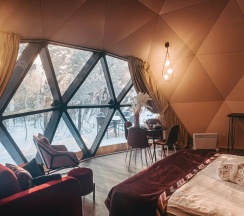 Геокупол Лагуна Колорадо в Вазуза Лав