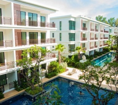 Студия с видом на бассейн в The Title KR Beach Condotel Rawai Phuket